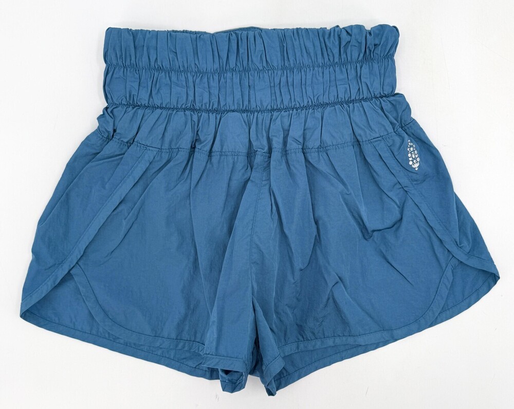FP Movement Shorts Womens XS High Waisted Lightweight Smocked Athletic Lined